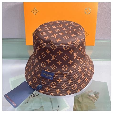 louis vuitton bucket hat monogram